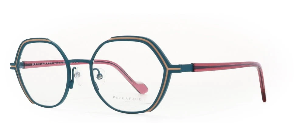 Face a Face REEDS 1 9445 Duck Blue Eyeglasses 49mm