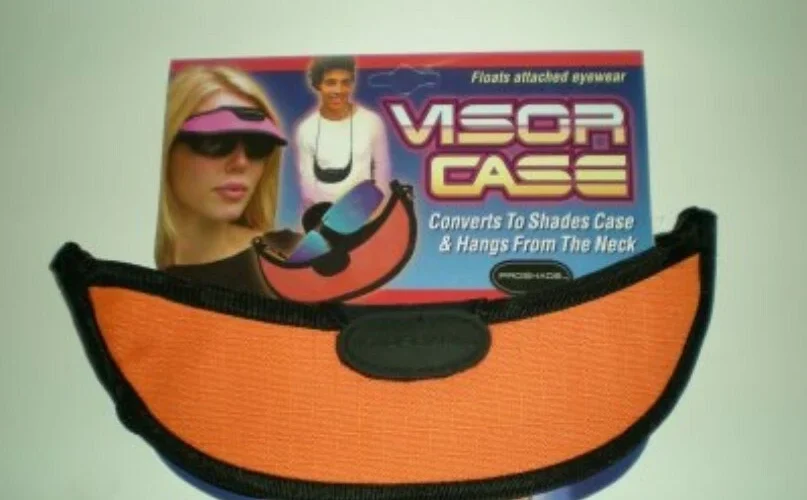 PROSHADE Sun Visor Lanyard 3 In 1 Eyewear Case - Orange