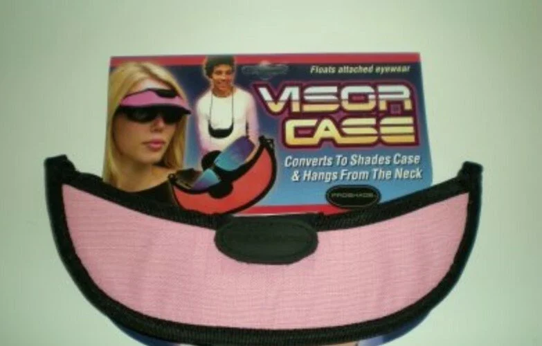 PROSHADE Sun Visor Lanyard 3 In 1 Eyewear Case - Pink