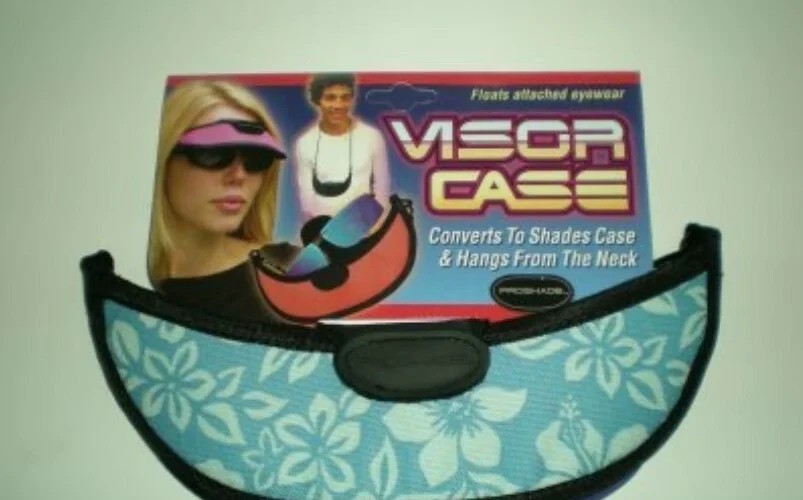 PROSHADE Sun Visor Lanyard 3 In 1 Eyewear Case - Surf Blue
