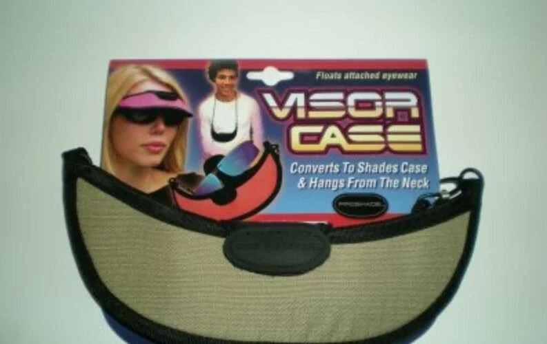 PROSHADE Sun Visor Lanyard 3 In 1 Eyewear Case - Tan