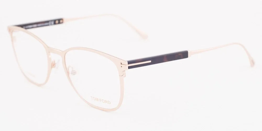 Tom Ford 5483 028 Matte Gold Eyeglasses TF5483 028 52mm