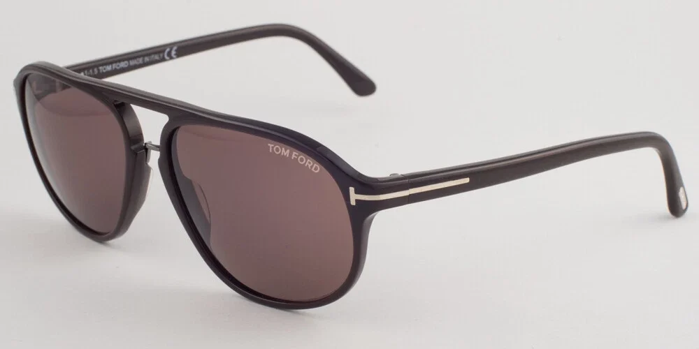 Tom Ford JACOB Brown / Brown Sunglasses TF447 49J