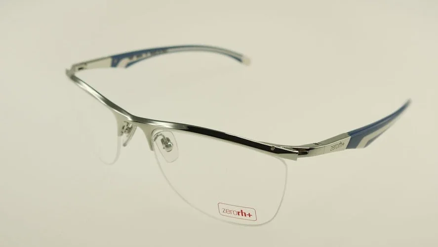 ZERORH ITER Gray Blue White Eyeglasses RH275-V04 54mm