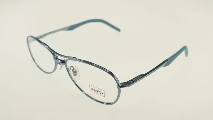 ZERORH+ QUBO Gray Blue Eyeglasses RH203-03 54mm