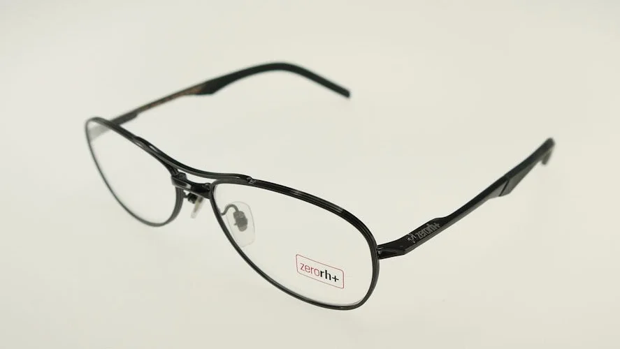 ZERORH+ QUBO Gunmetal Eyeglasses RH203-01 54mm