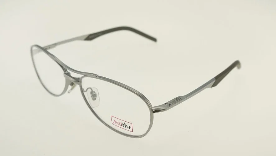 ZERORH+ QUBO Silver Palladium Eyeglasses RH203-04 54mm