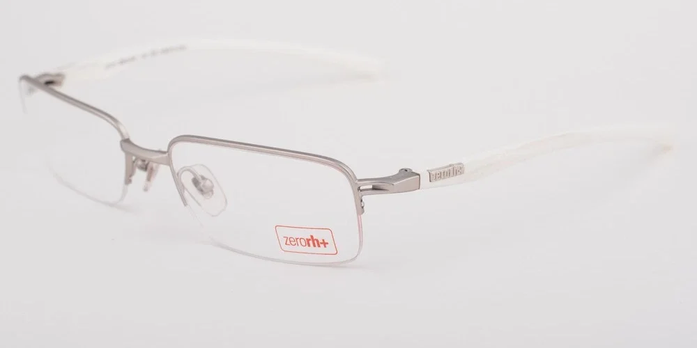 ZERORH+ VIRUS White Eyeglasses RH184 02 54mm
