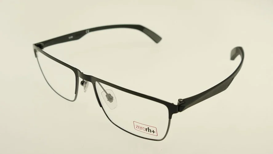 ZERORH+ ZETHA Matte Black Eyeglasses RH234-01 53mm