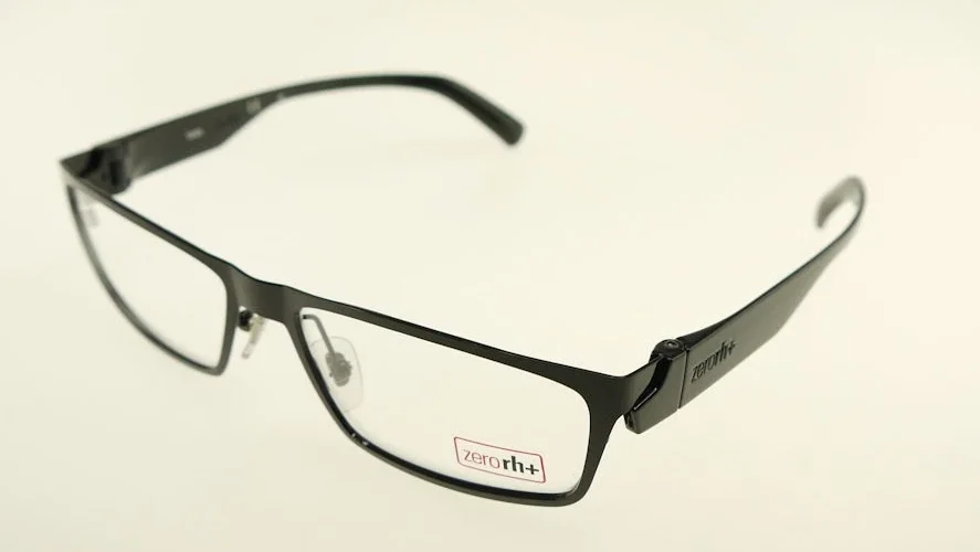 ZERORH+ ZETHA Shiny Black Eyeglasses RH241-01 56mm