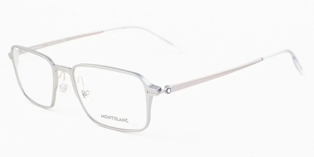 MONTBLANC MB0194 005 Ruthenium Titanium Eyeglasses MB 194 005 56mm