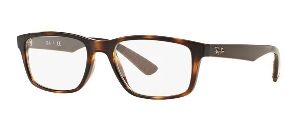 RayBan 7063 5577 Havana Eyeglasses 52mm