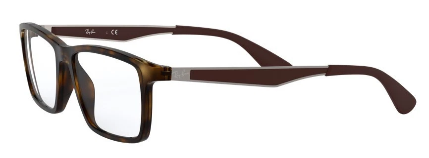 RayBan 7056 2012 Shiny Havana Eyeglasses 55mm