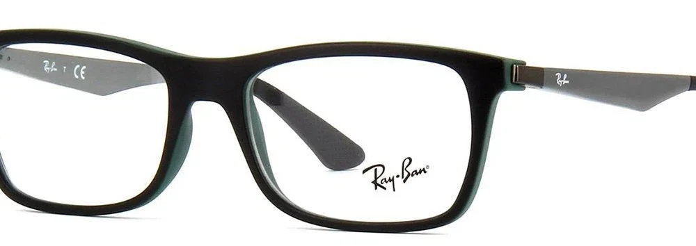 RayBan 7062 5197 Matte Black Eyeglasses 55mm
