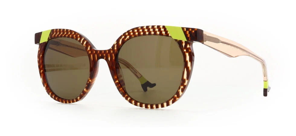 Face a Face CHESS 2 6300 Checkered Tortoise / Brown Sunglasses 52mm