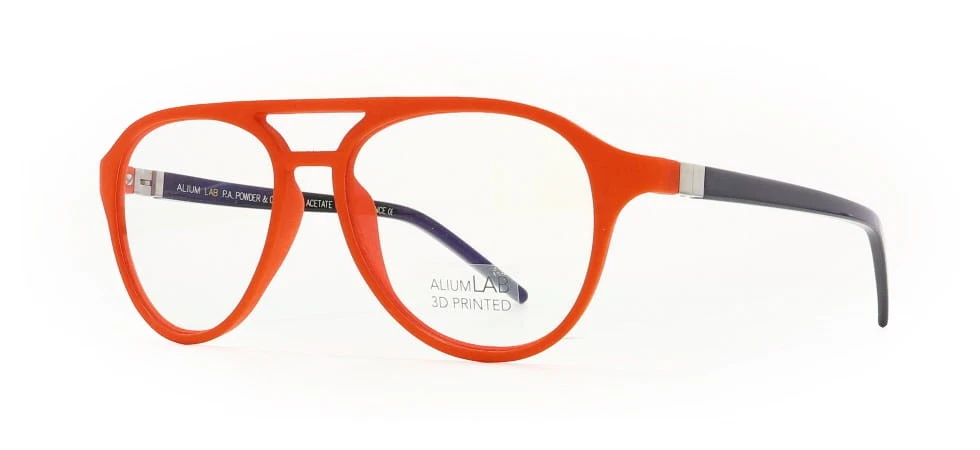 Face a Face Alium LAB 4 3D07 Matte Orange / Matte Black Eyeglasses 54mm