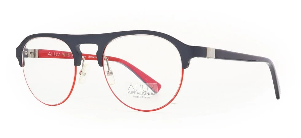 Face a Face Alium WIRE 3 9652 Gray / Red Eyeglasses 50mm