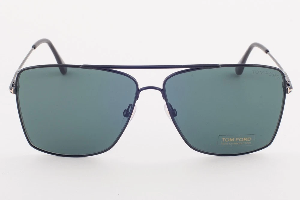 Tom Ford Magnus 651 01V Black / Blue Sunglasses TF651 01V MAGNUS