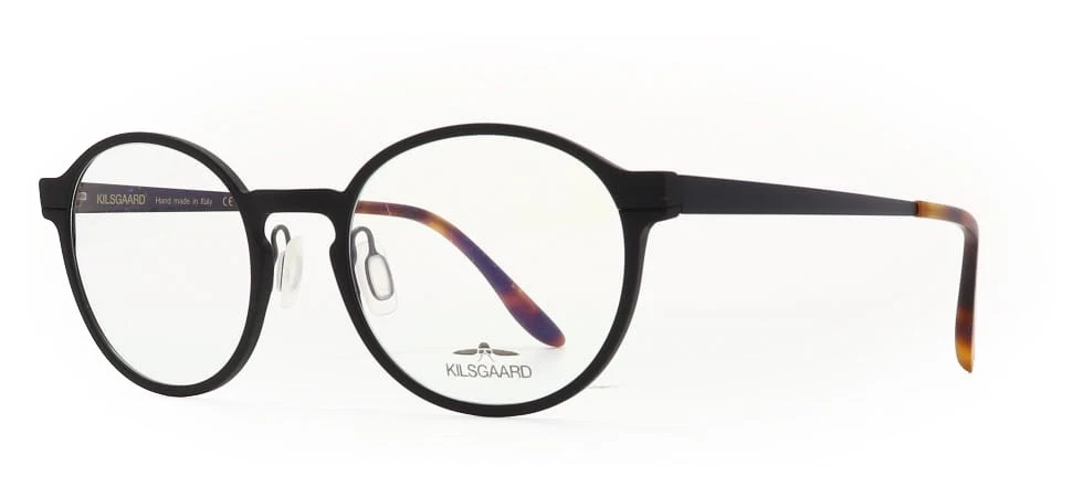 Kilsgaard Aluminum 10 6031 Matte Black Eyeglasses 50mm