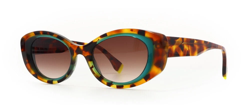 Face a Face CLONE 1 0252 Wild Tortoise / Gray Gradient Sunglasses 51mm