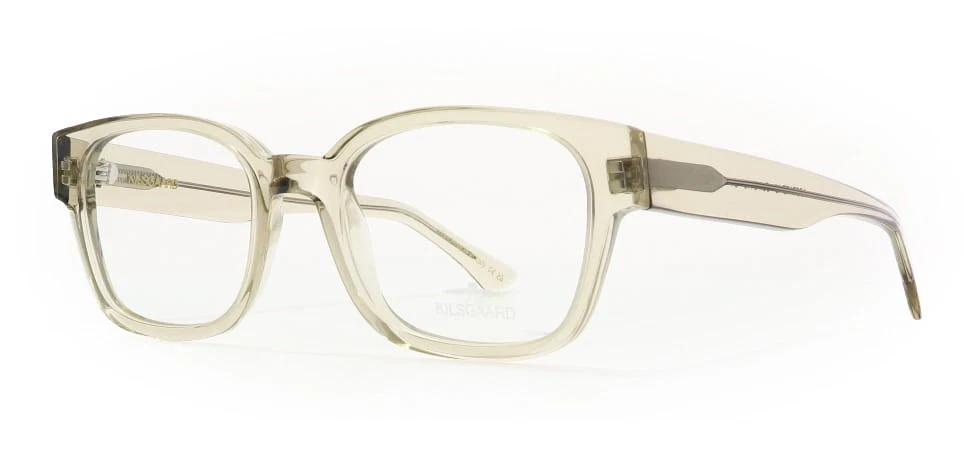 Kilsgaard Acetate 12 6415 Gray Brown Clear Eyeglasses 54mm