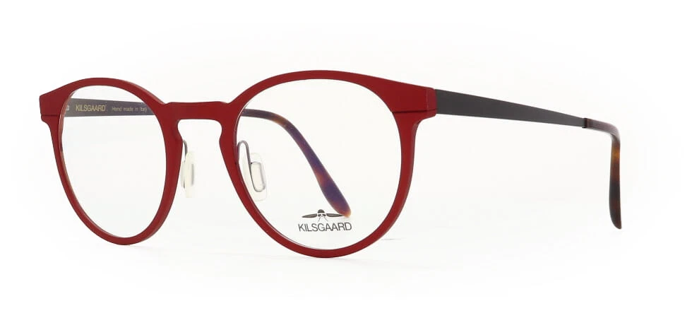 Kilsgaard Aluminum 5 4021 Eyeglasses Matte Red 48mm