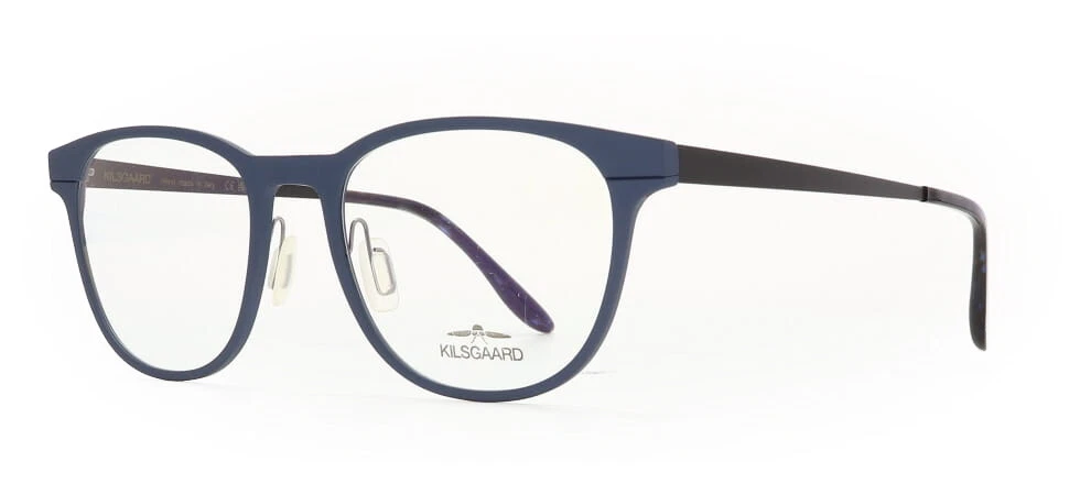 Kilsgaard Aluminum 3 6721 Matte Grey Blue Eyeglasses 51mm