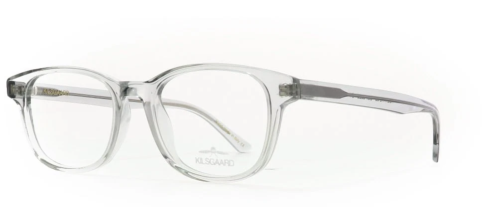 Kilsgaard Acetate 3 6525 Gray Clear Eyeglasses 51mm