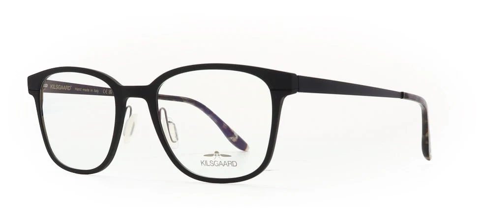 Kilsgaard Aluminum 2 6031 Matte Black Eyeglasses 50mm