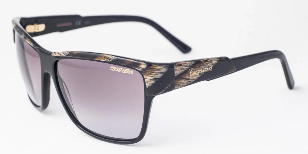 Carrera 42 Horn Brown Black / Gray Brown Gradient Sunglasses 42/S 7J4 59mm
