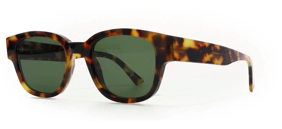 Kilsgaard Acetate 7 5425 Tortoise / Green Sunglasses 51mm