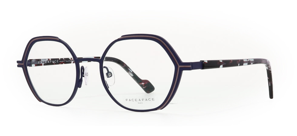 Face a Face REEDS 1 Navy Blue Velvet 957 Eyeglasses 49mm