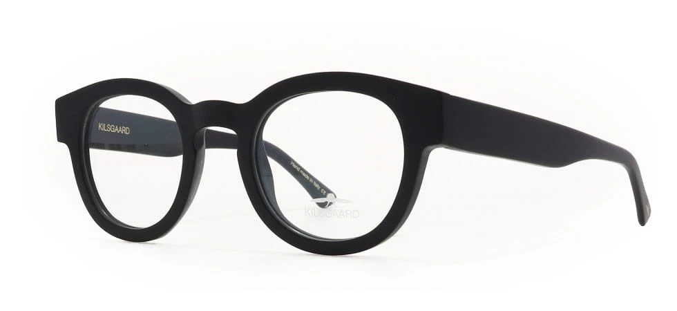 Kilsgaard Acetate 17 6031 Matte Black Eyeglasses 48mm