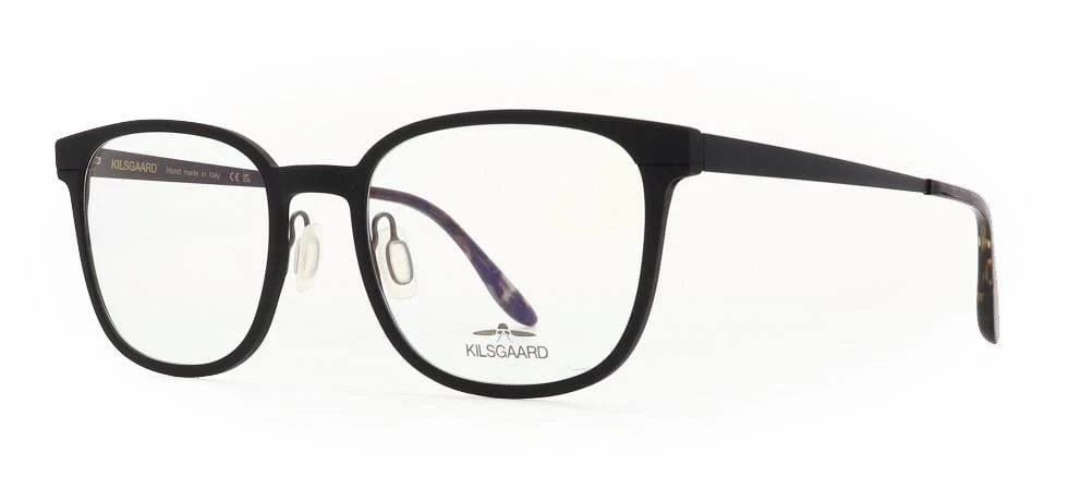 Kilsgaard Aluminum 12 6031 Matte Black Eyeglasses 53mm