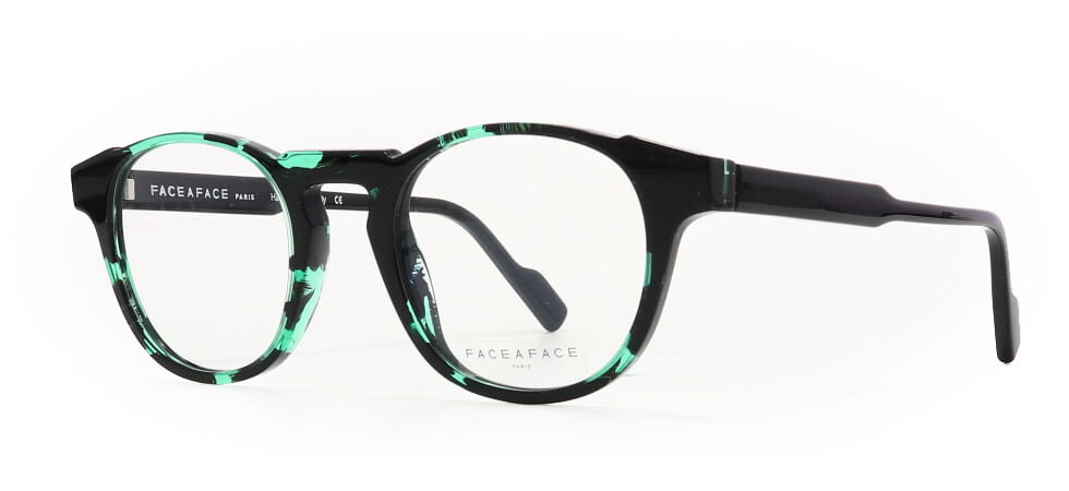 Face a Face GOTHAM 1 0427 Tortoise Black Green Eyeglasses 48mm