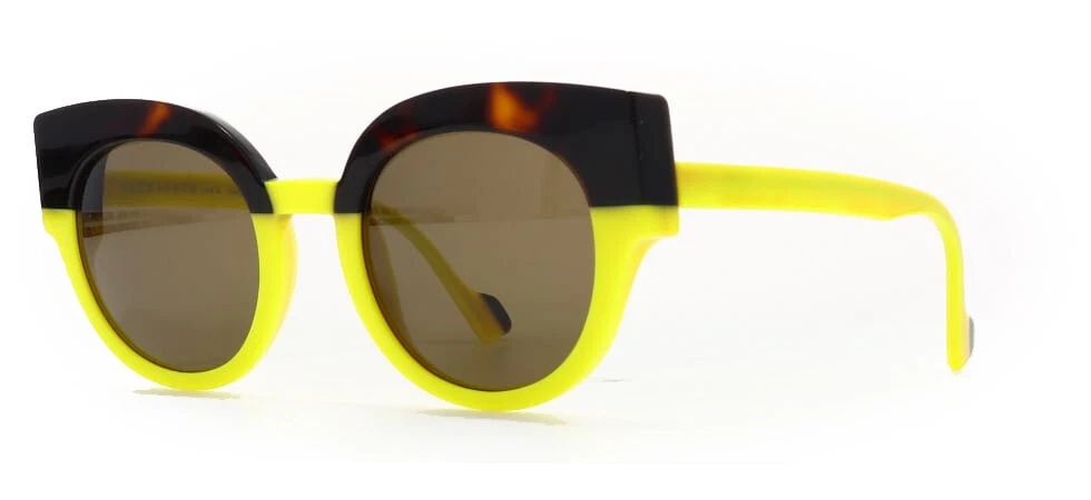 Face a Face EAMES 2 3051 Opaque Fluo Yellow / Brown Sunglasses 50mm