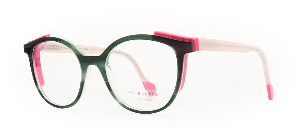 Face a Face SHIFT 1 4057 Tortoise Green Iris Eyeglasses 49mm