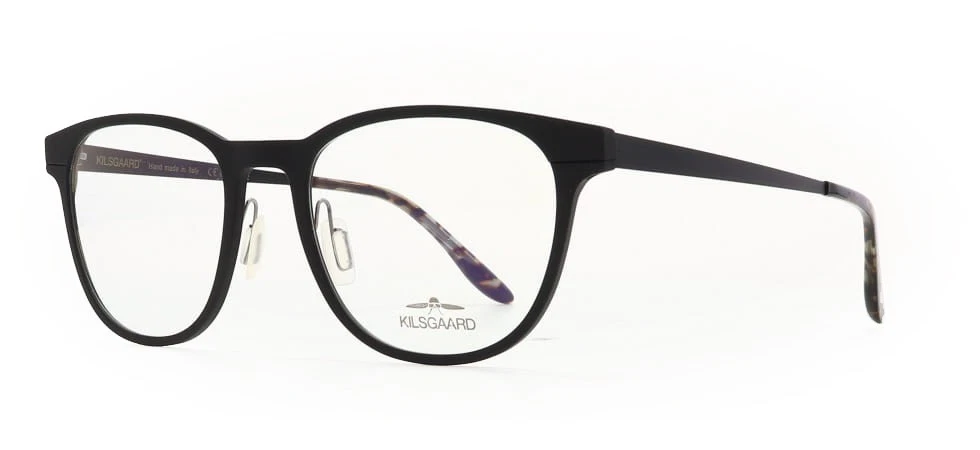 Kilsgaard Aluminum 3 6031 Matte Black Eyeglasses 51mm