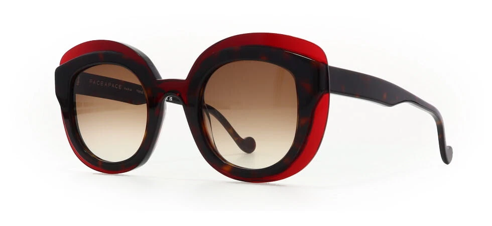 Face a Face ECLIPS 1 2150 Light Dark Tortoise / Brown Gradient Sunglasses 47mm