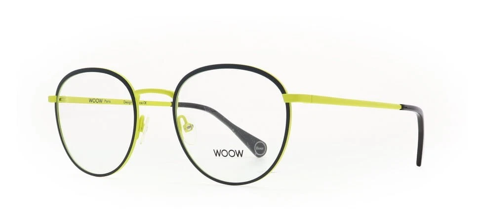 WOOW RUSH HOUR 1 9335 Lemon Yellow Eyeglasses 49mm