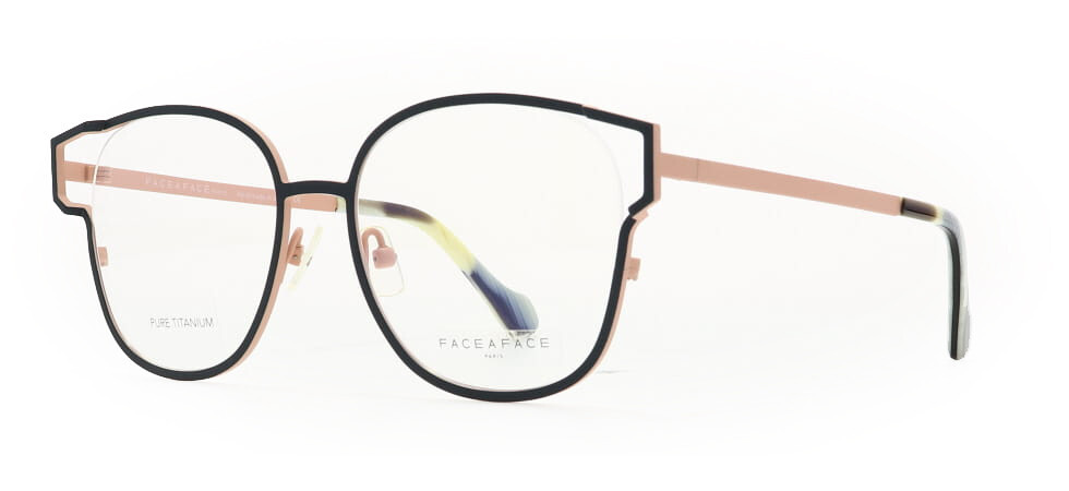 Face a Face MALLET 2 9134 Matte Prussian Blue Eyeglasses 53mm