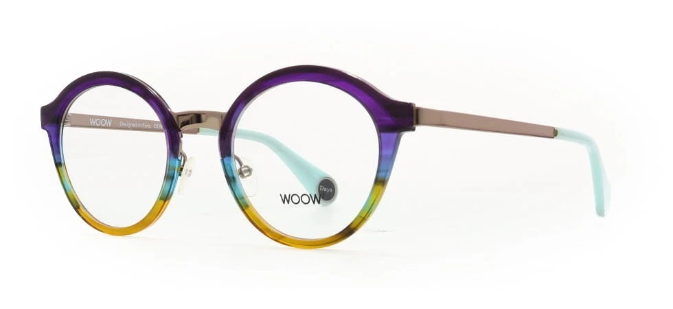 WOOW HOLI DAYS 1 2005 Sunset Purple Eyeglasses 48mm
