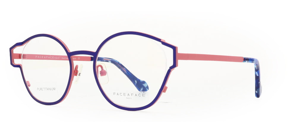 Face a Face MALLET 1 9620M Matte Blue Flash Eyeglasses 48mm