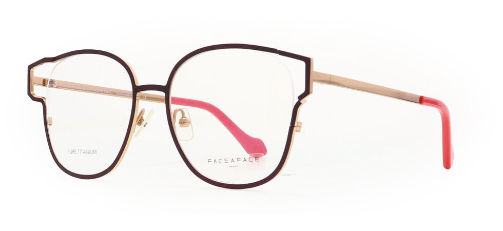 Face a Face MALLET 2 800 Satin Aubergine Eyeglasses 53mm