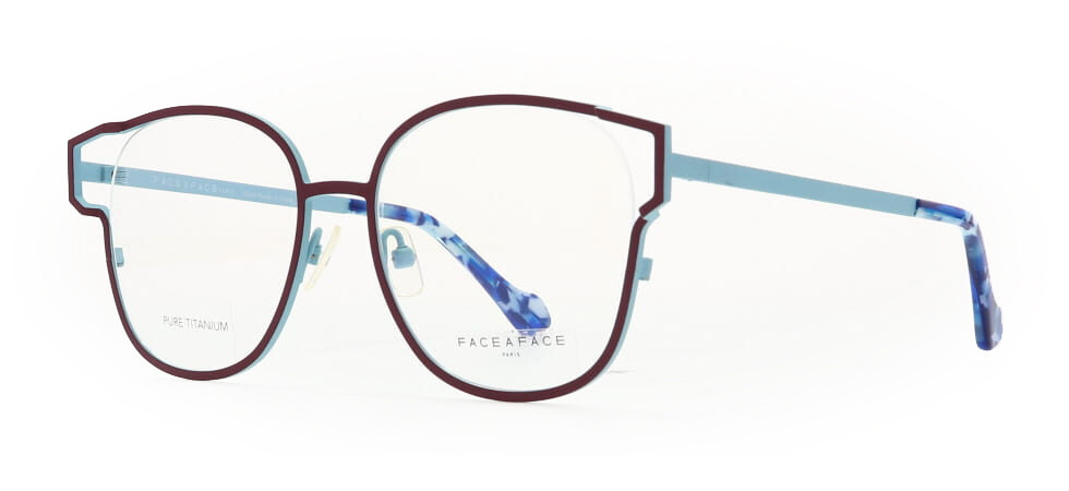 Face a Face MALLET 2 9330M Matte Aubergine Eyeglasses 53mm