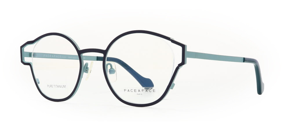 Face a Face MALLET 1 9790 Iridescent Water Green Eyeglasses 48mm