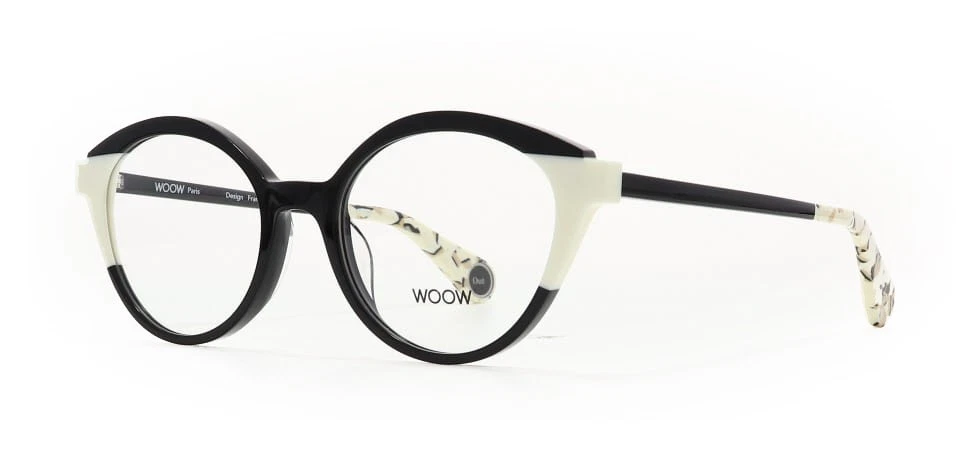 WOOW STAND OUT 2 100 Black & White Eyeglasses 50mm