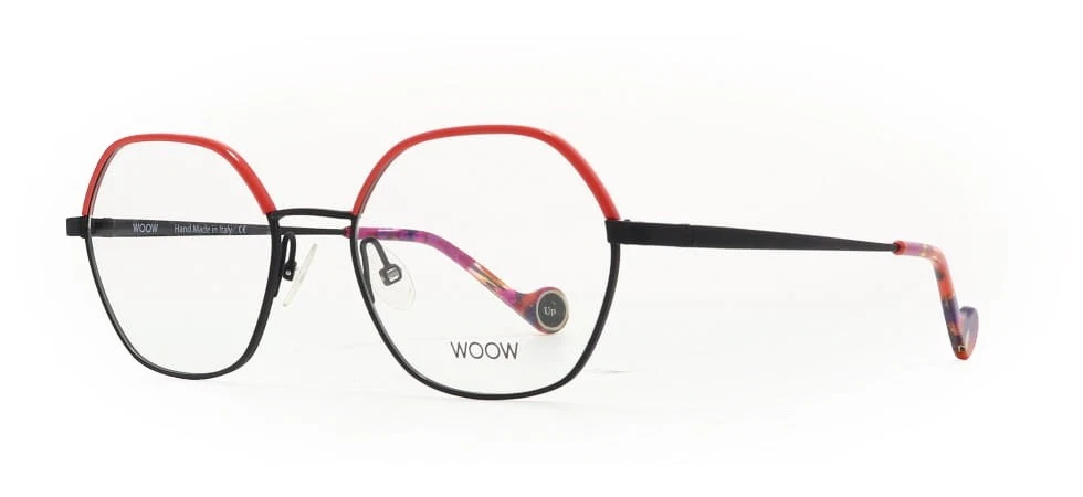 WOOW RISE UP 2 915M Matte Black Eyeglasses 51mm