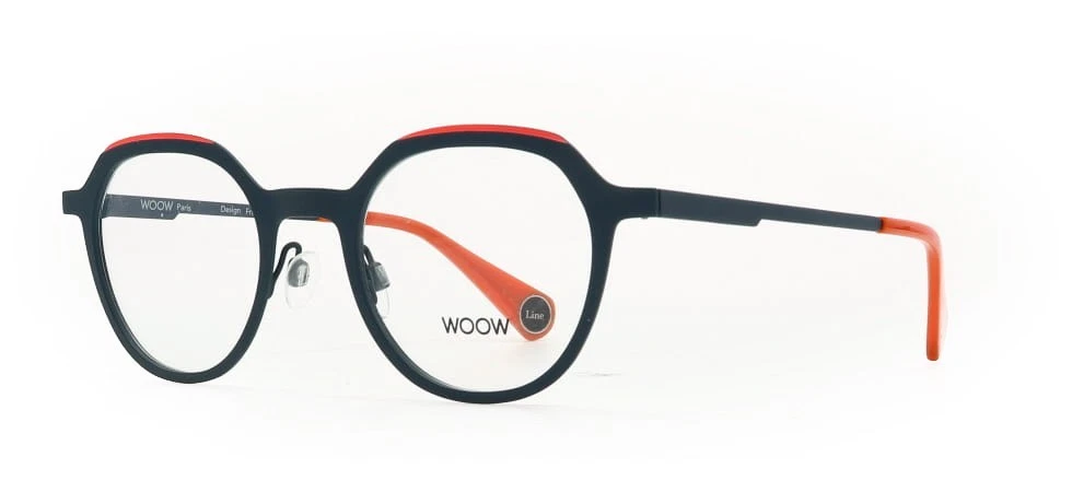 WOOW SKY LINE 1 9201 Matte Neon Orange Eyeglasses 47mm