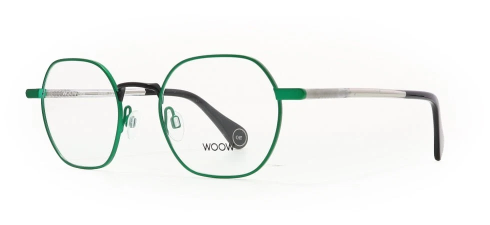 WOOW TAKE OFF 2 9713 Metallic Green Eyeglasses 49mm